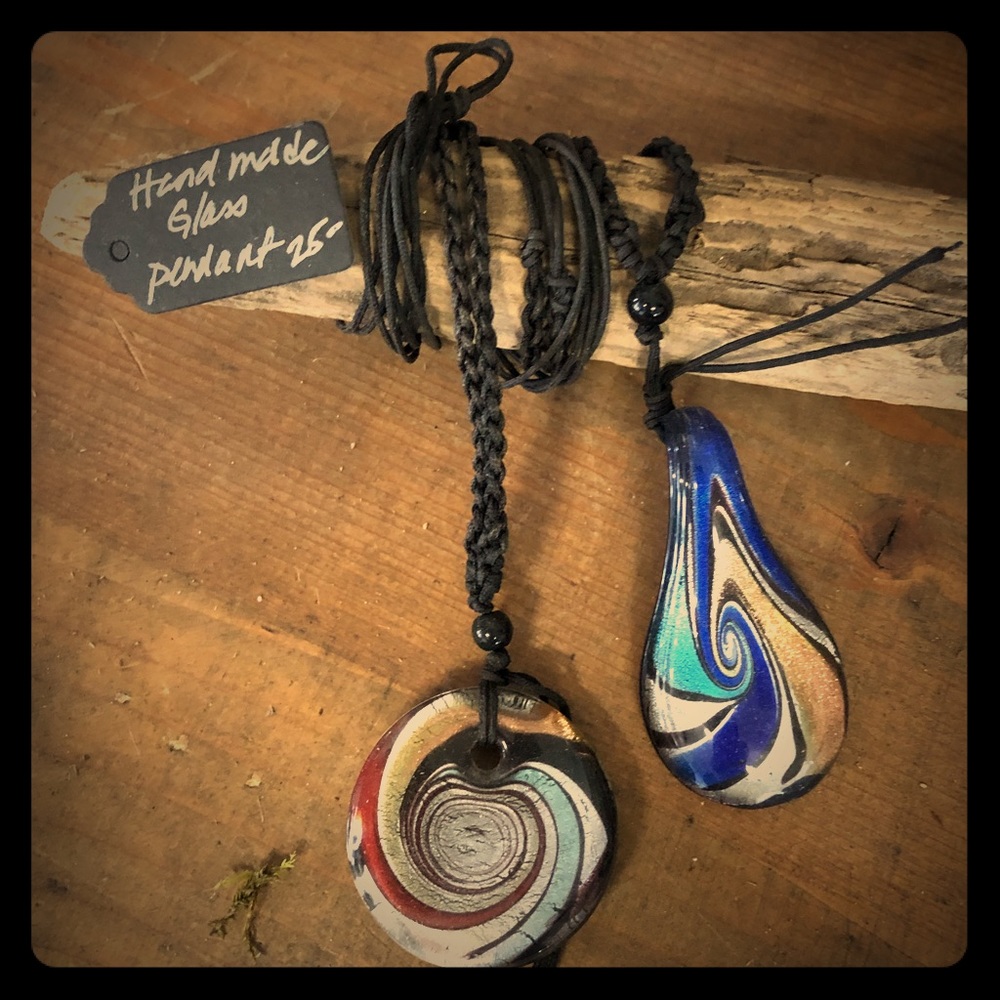 Glass pendants / necklaces